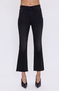 Pistola Lennon Raw Hem High Waist Crop Bootcut Jeans