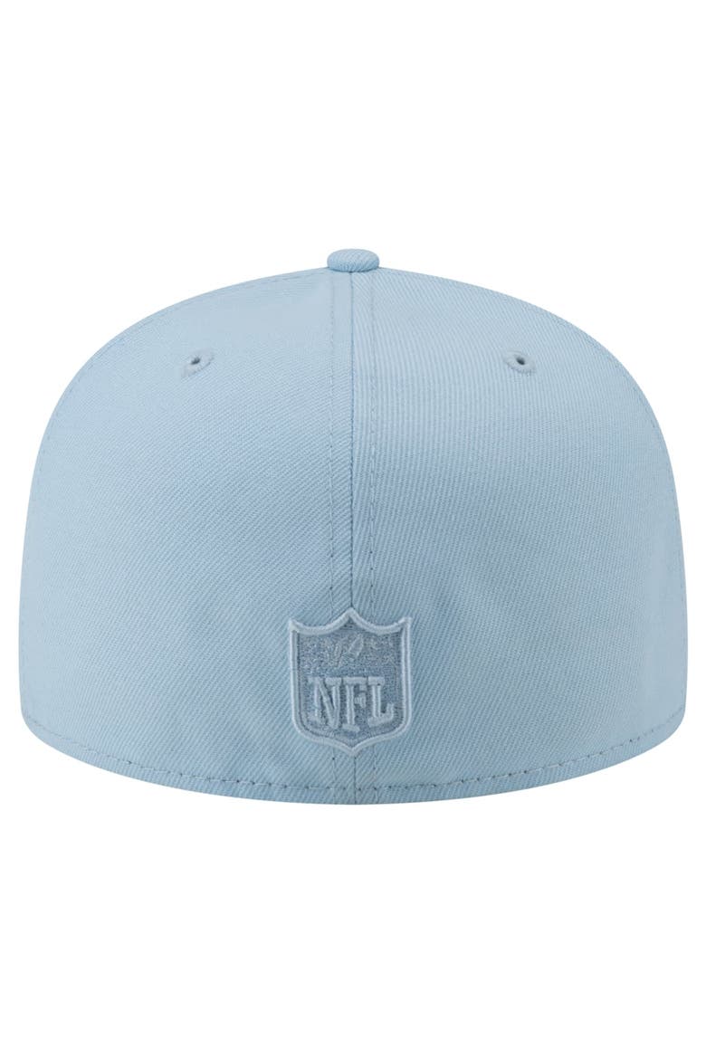 Men's  New Era Light Blue Dallas Cowboys Color Pack 59FIFTY Fitted Hat, Alternate, color, Light Blue