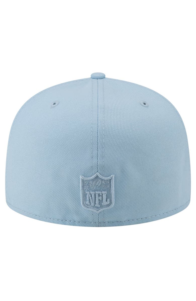 New Era Men's  New Era Light Blue Dallas Cowboys Color Pack 59FIFTY Fitted Hat, Alternate, color, 