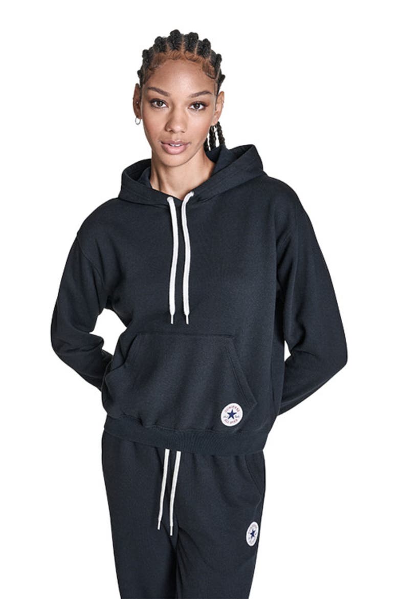 Chuck Patch Hoodie, Alternate, color, CONVERSE BLACK