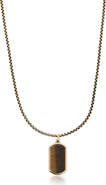 Mr. Ettika Men's Dog Tag Necklace
