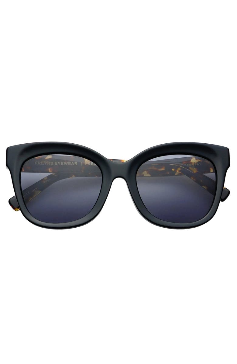 FREYRS Eyewear Naples Cat Eye Sunglasses, Main, color, Black / Tortoise