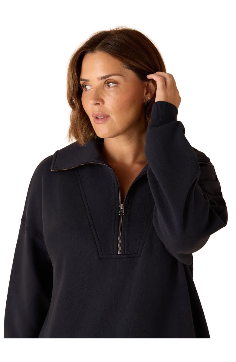 Live Unlimited Half Zip Sweatshirt, Main, color, Navy