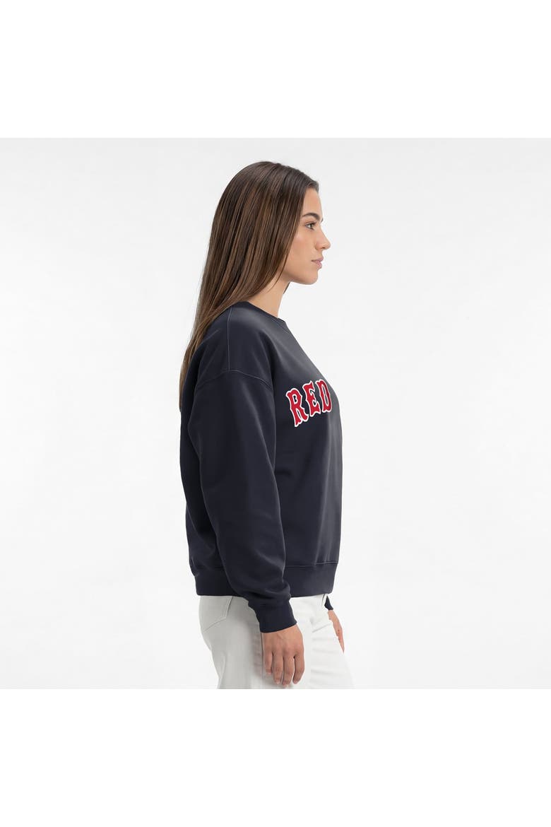 Women's Champion  Navy Boston Red Sox All-Star Sweatshirt, Alternate, color, Navy