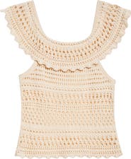 Isabel Marant Étoile Zaelle Off the Shoulder Crochet Top