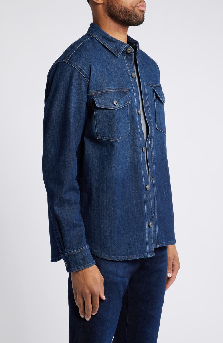 AG Elias Denim Shirt Jacket, Alternate, color,