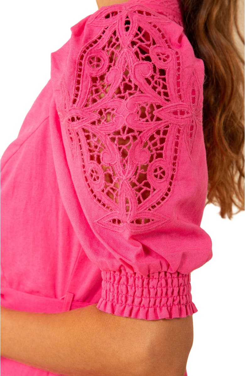 Hale Bob Ruth Linen Maxi Dress, Alternate, color, 