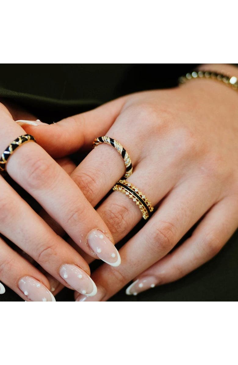 Ivy & Pearl Co. The Emilia Ring, Alternate, color, Gold