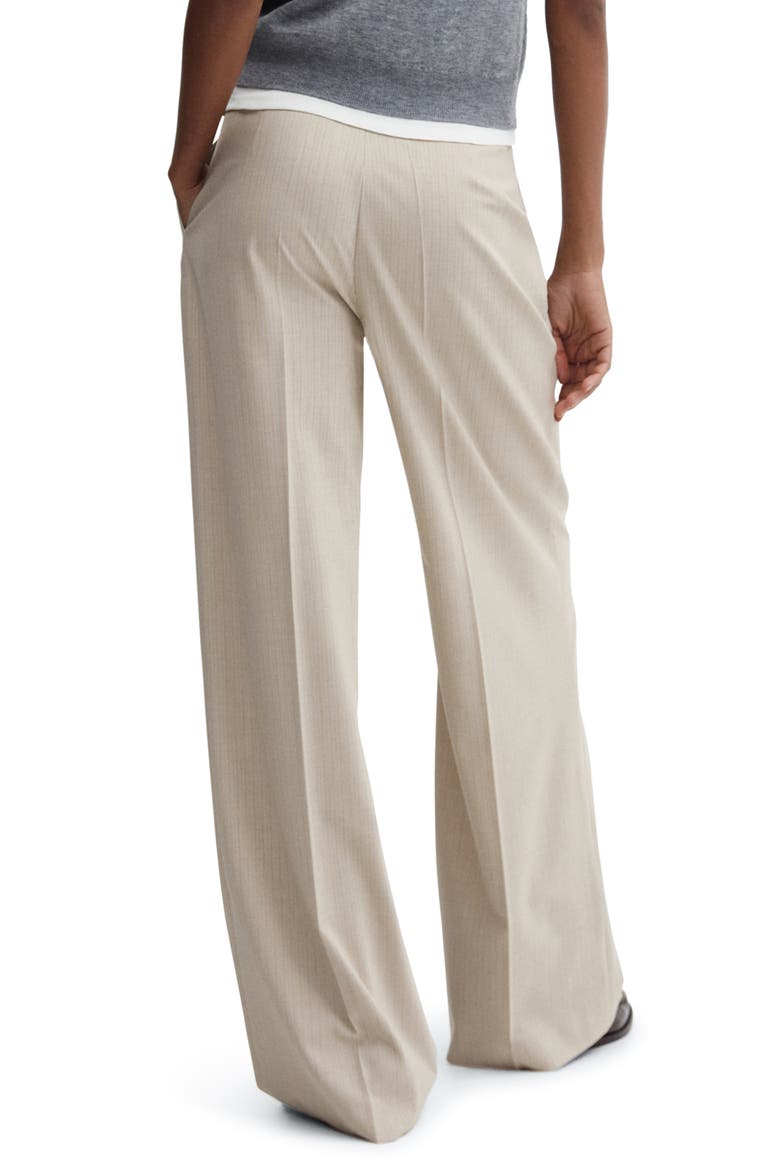Tonal Stripe Pants, Alternate, color, ECRU
