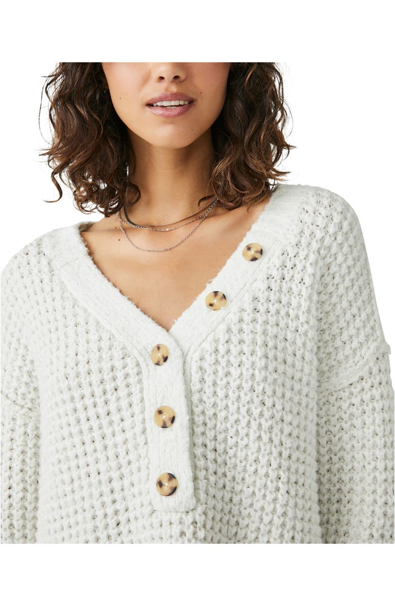 Free People Whistle Thermal Henley Top, Alternate, color,