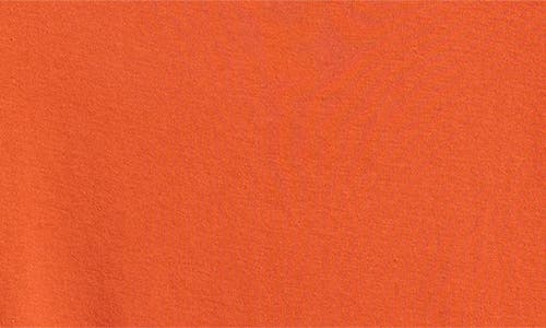 Madewell Puff-sleeve Scoop Neck T-shirt In Orange