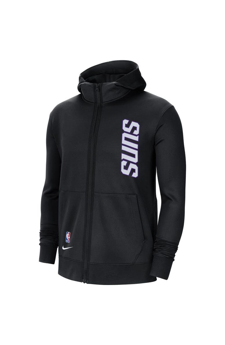 Nike Men's Nike Black Phoenix Suns 2020/21 City Edition Showtime Performance Full-Zip Hoodie, Alternate, color, 