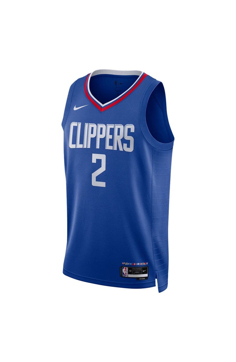 Nike Unisex Nike Kawhi Leonard Royal LA Clippers Swingman Jersey - Icon Edition, Alternate, color, Royal