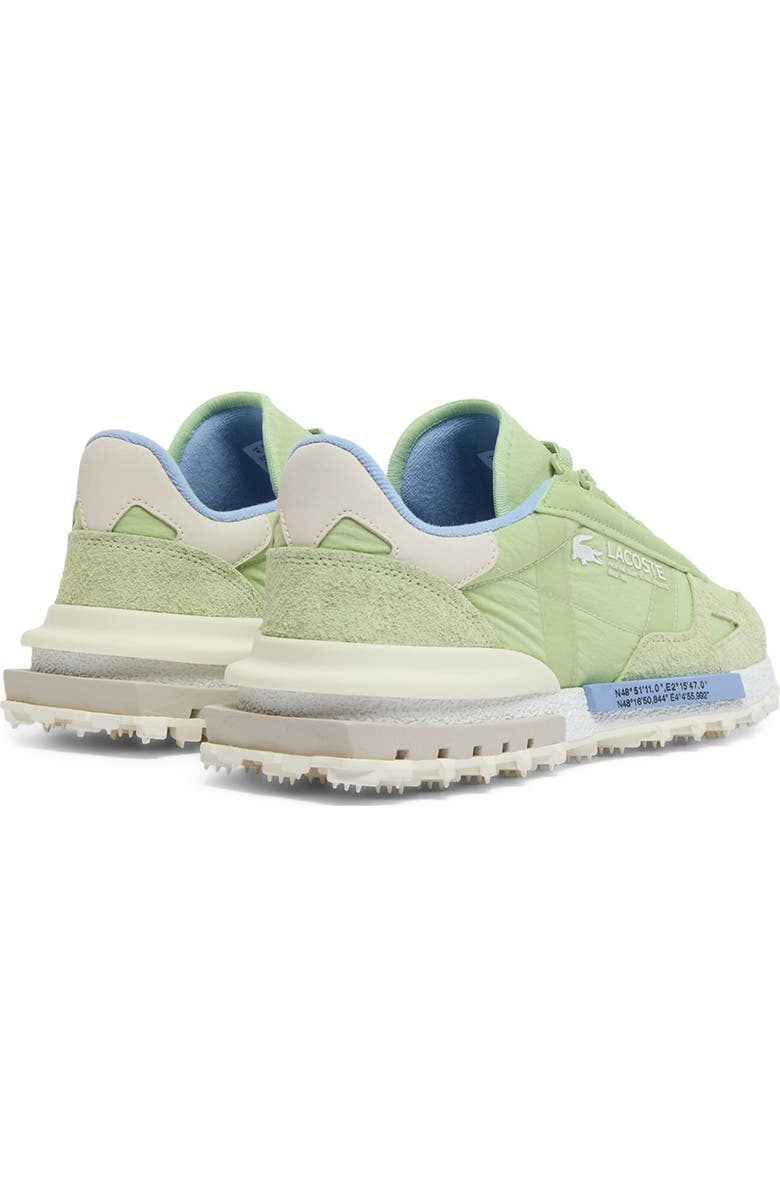 Lacoste Elite Active Sneaker, Alternate, color, Light Green/ Light Blue