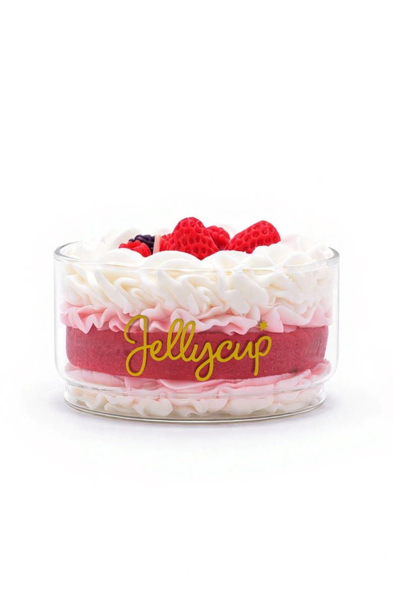Jellycup Cake Soy Wax Candle Fresh Berry, Alternate, color, Fresh Berry