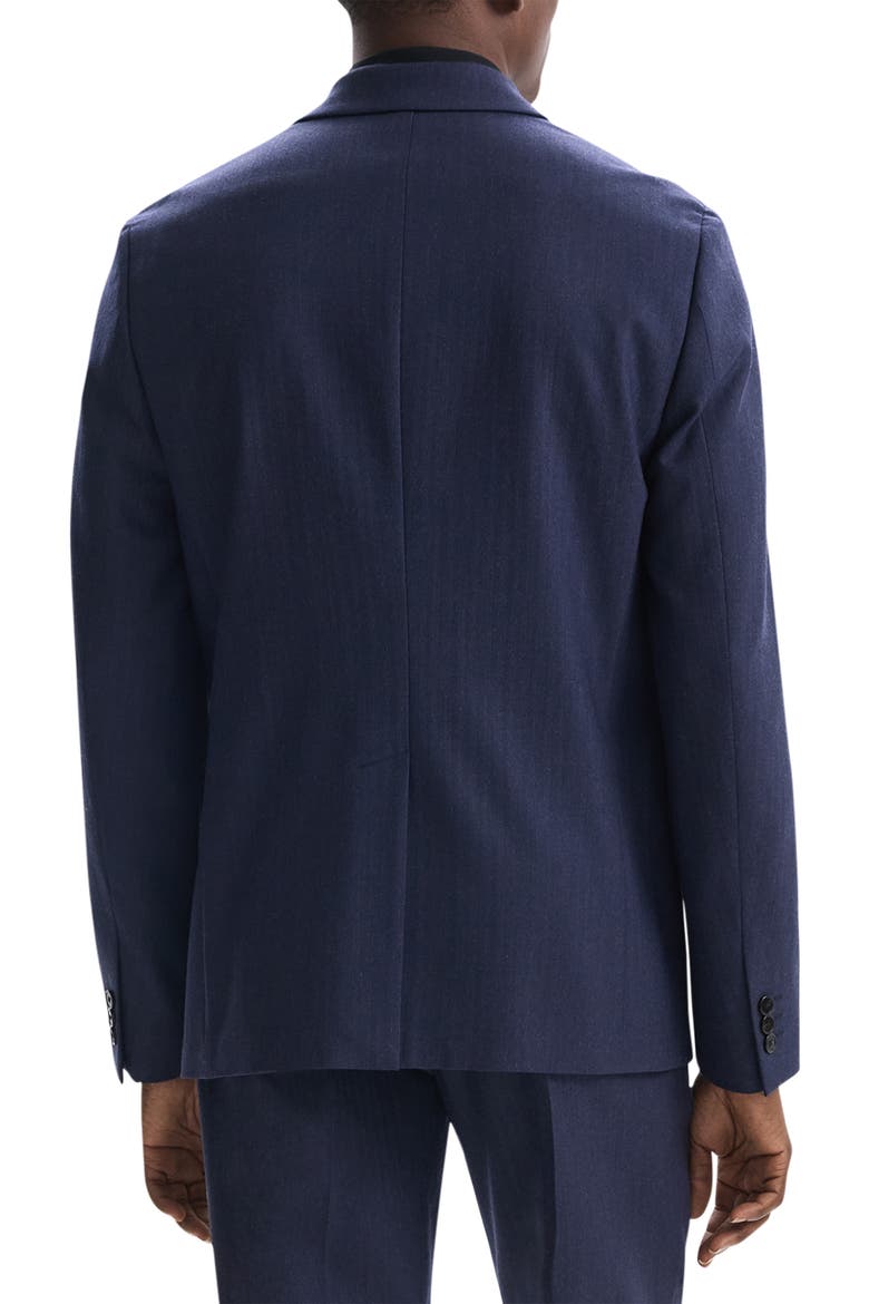 Chambers Herringbone Wool Blend Suit Jacket, Alternate, color, NVMU