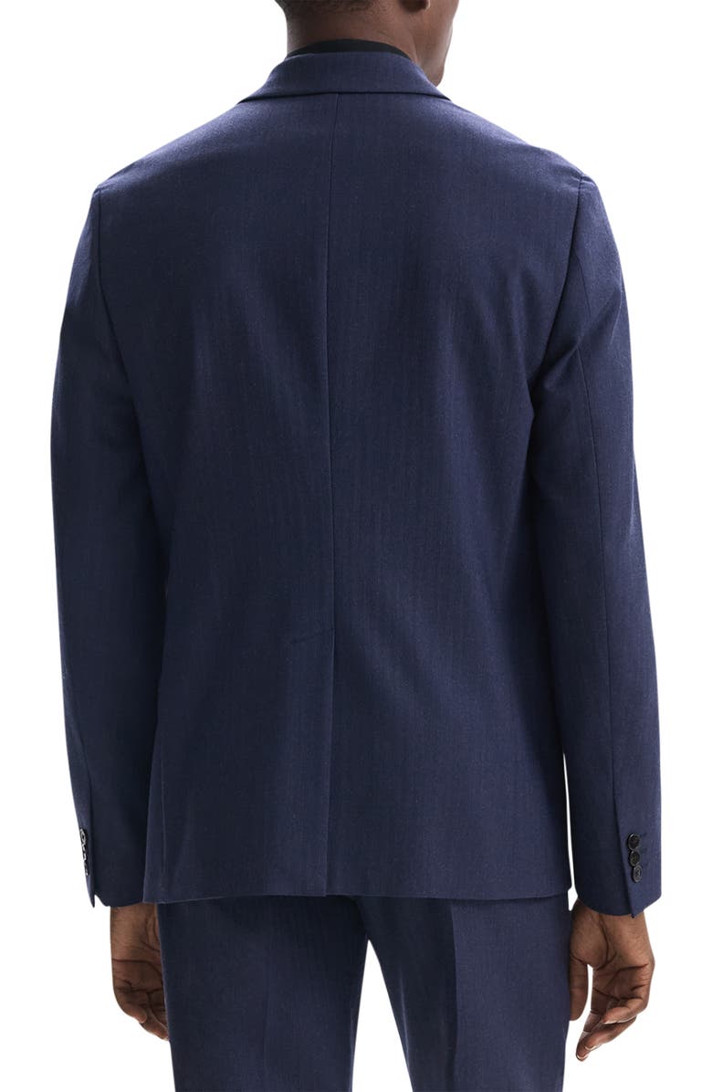 Theory Chambers Herringbone Wool Blend Suit Jacket, Alternate, color, Nvmu