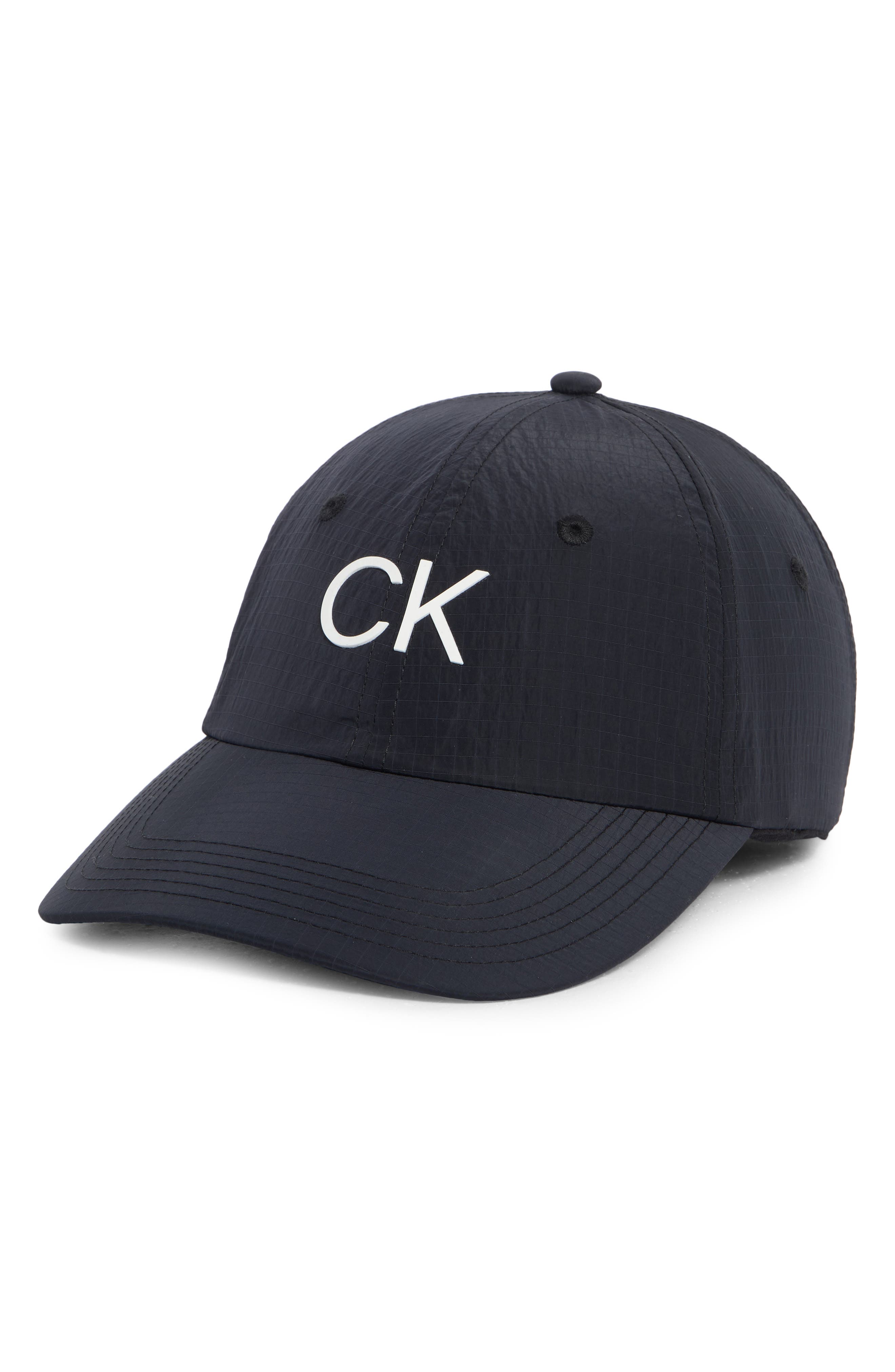 Calvin Klein Logo Nylon Baseball Cap