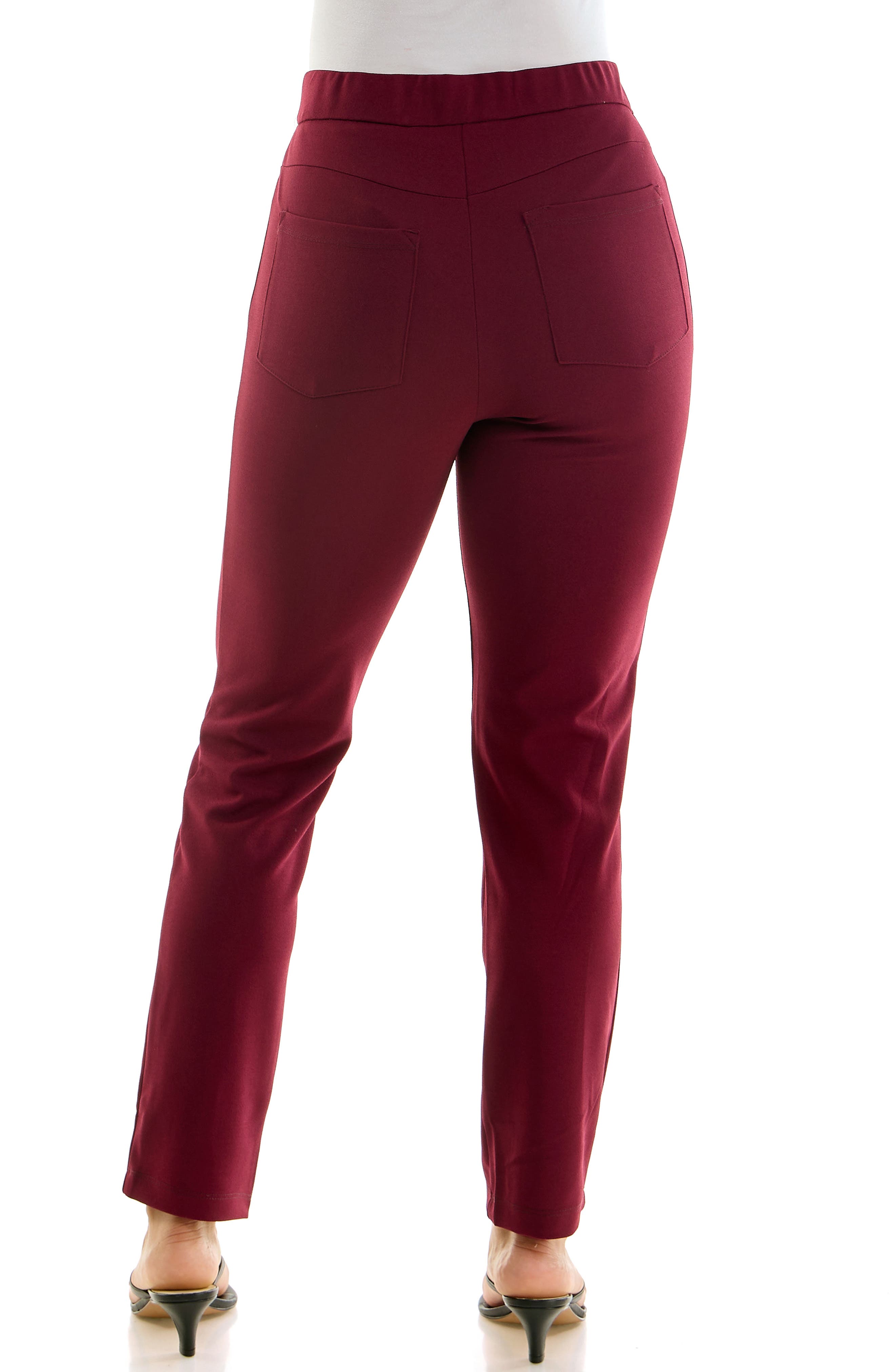 Nina Leonard Elastic Waist Ankle Pants (Women) | Nordstromrack