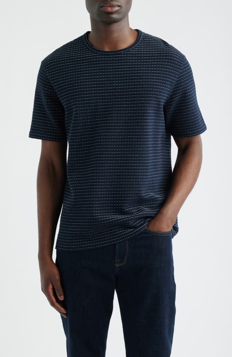Jacquard Stripe T-Shirt