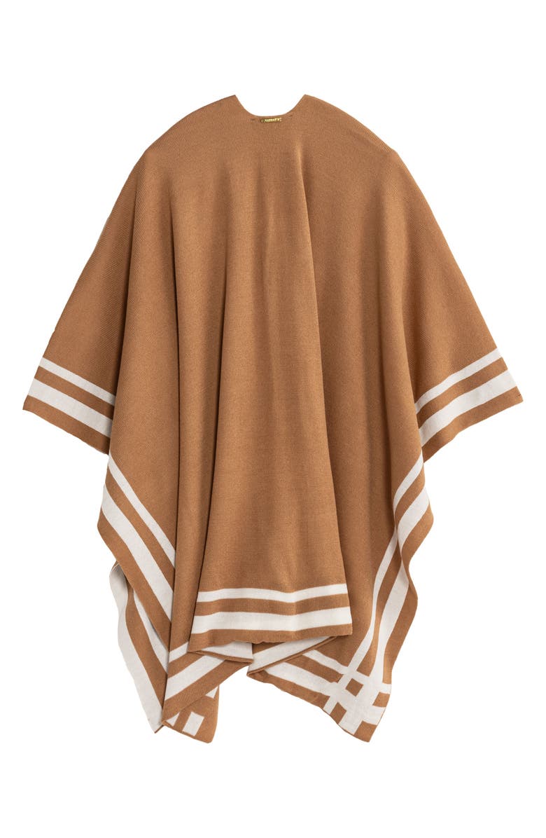 Jet Setter Reversible Knit Poncho