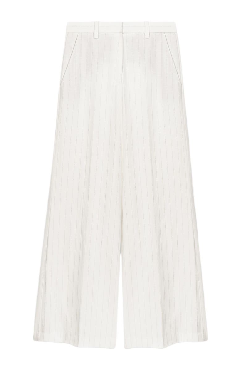 maje Suit trousers, Alternate, color, White