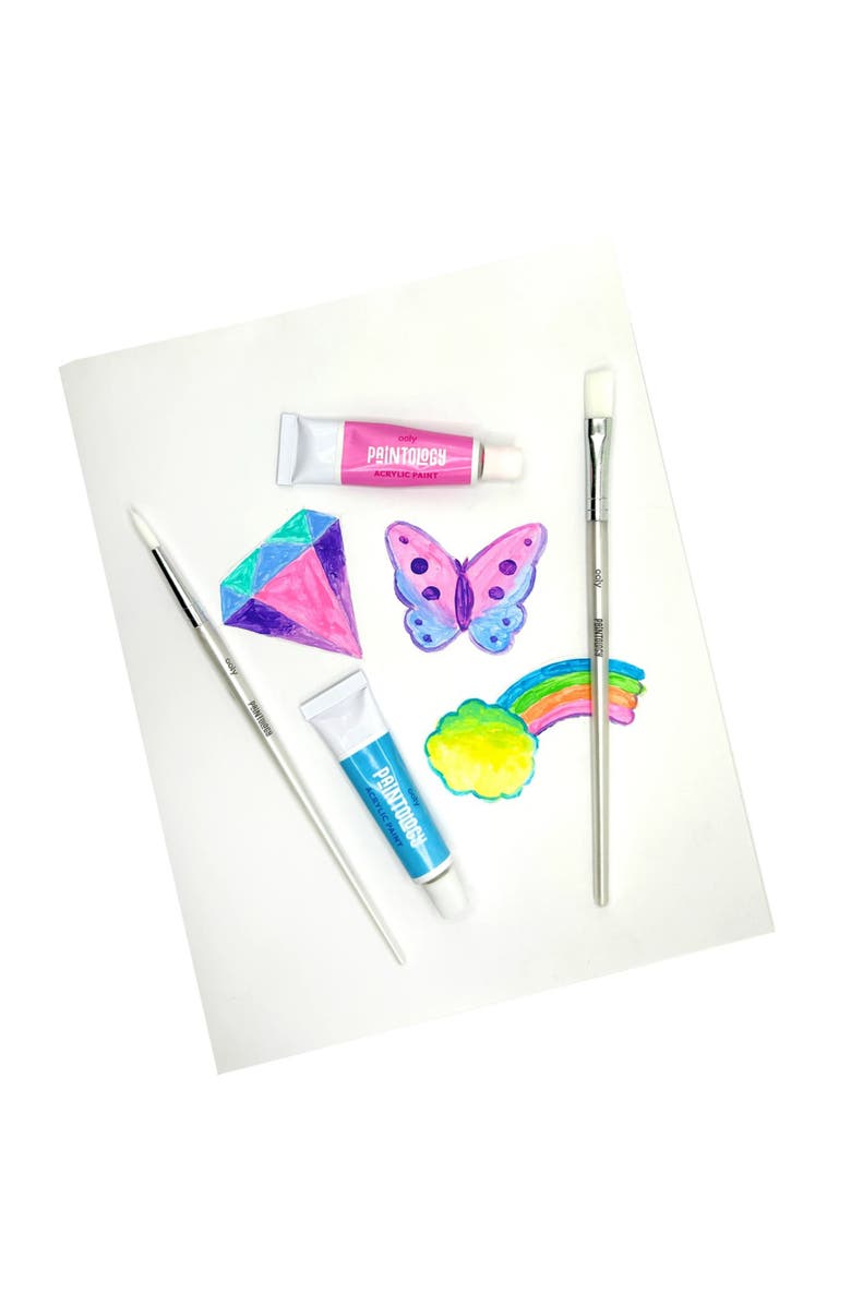 OOLY Paintology Acrylic Paint Set, 12 Pastel Colors, Alternate, color, Multicolored