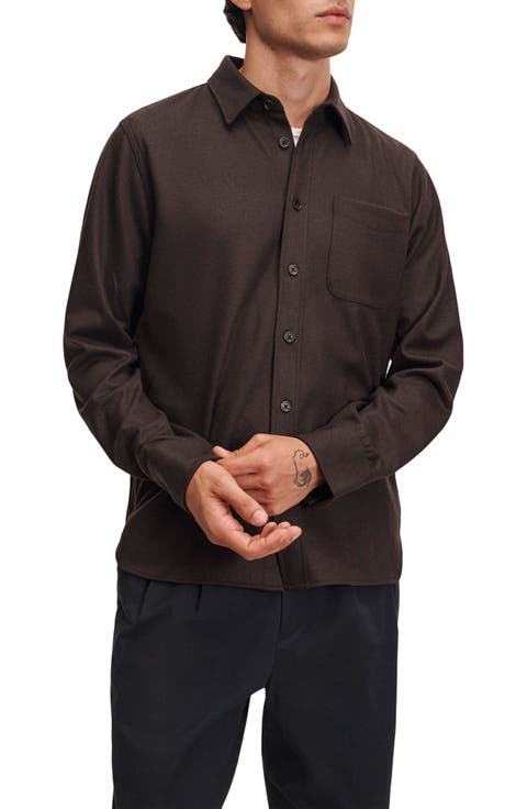 CPO Wool Blend Knit Shirt