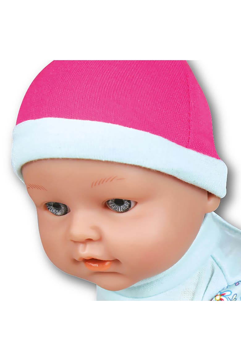 12 Inch Crawling Baby Doll, Pink and Blue, Interactive Doll, Kids 2+, Alternate, color, Multicolored