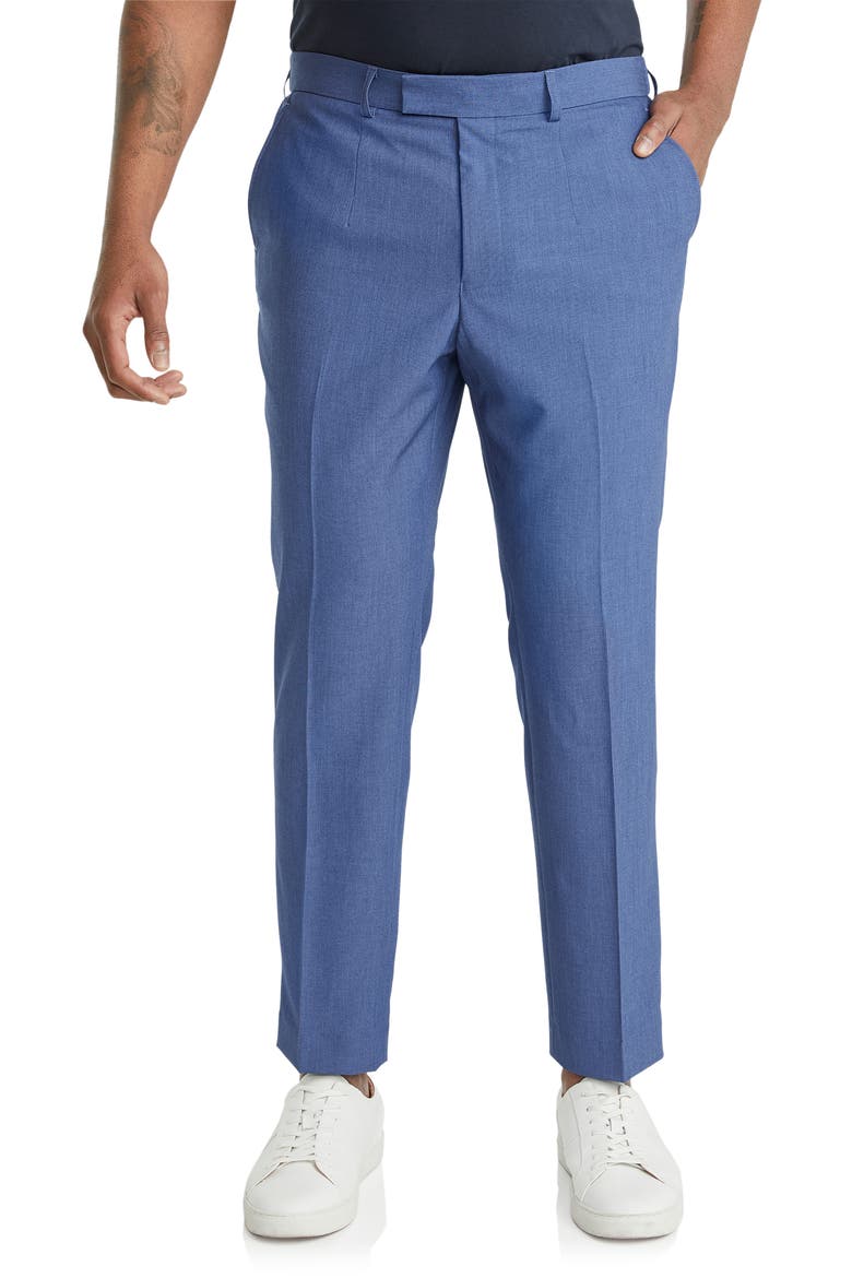 Moore Hyperstretch Slim Fit Trousers , Main, color, AZURE