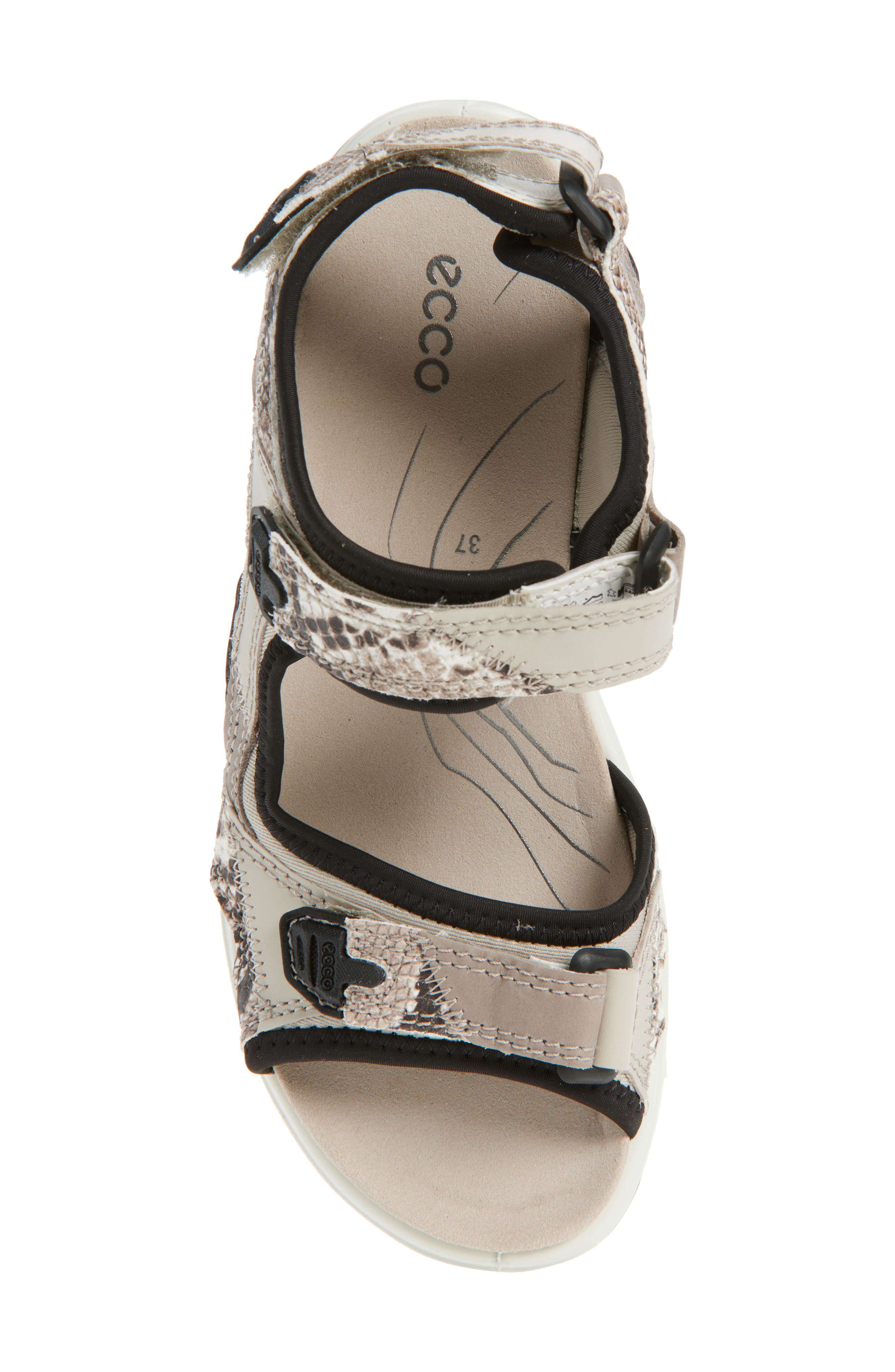 ECCO Yucatan Patchwork Sandal, Alternate, color, 52188Dblsr
