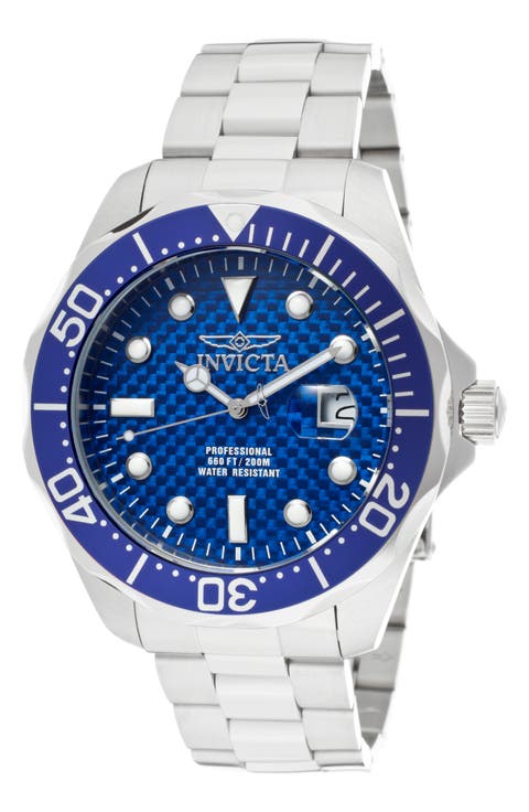 Pro Diver Bracelet Watch, 47mm