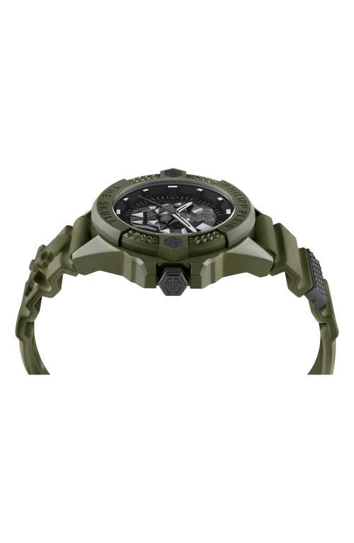 Philipp Plein The $kull Ecoceramic 44mm In Green