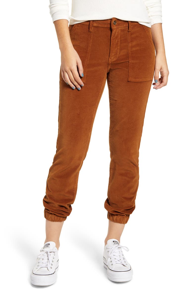 Prosperity Denim Corduroy Jogger Pants, Main, color, 