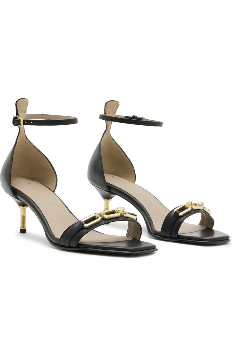 AllSaints Gloria Chain Sandal, Main, color,