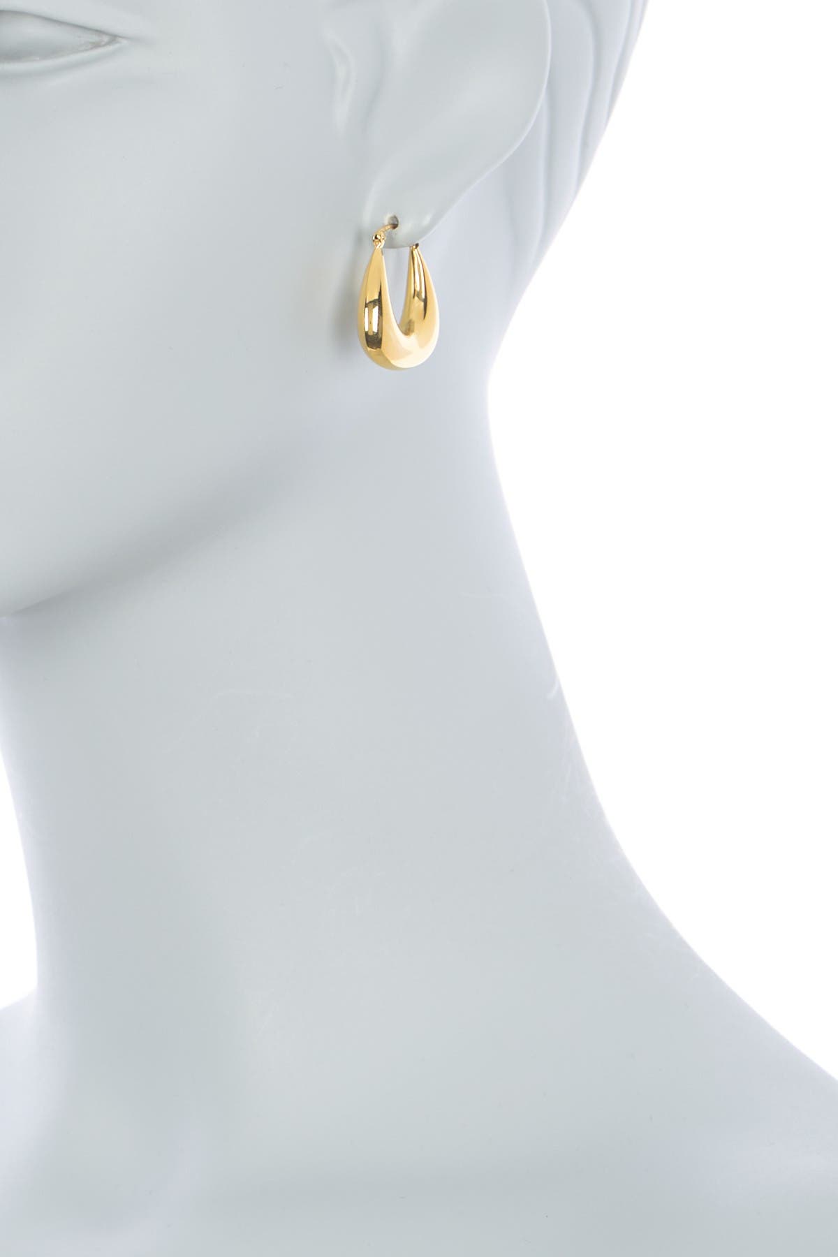 ARGENTO VIVO Puffy Square 25mm Hoop Earrings