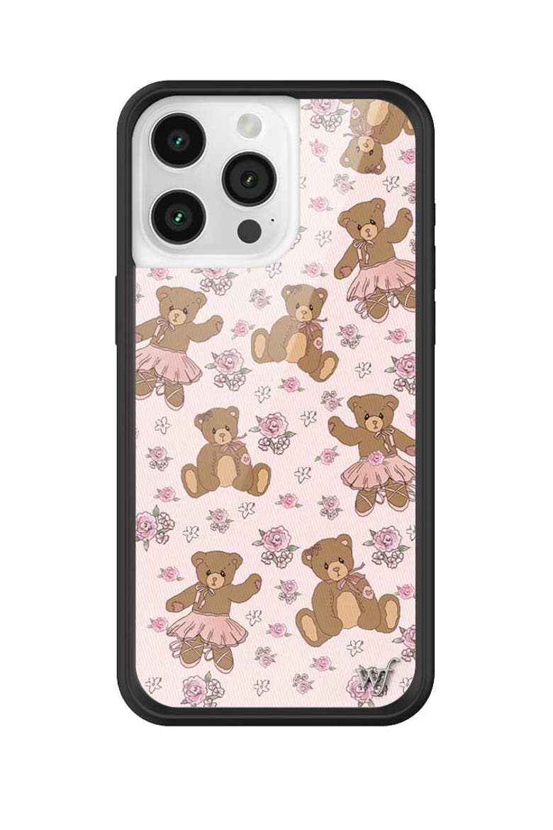 Bear-y Ballet iPhone Case, Main, color, Pink