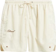 Elwood Olympic Embroidered Logo Nylon Shorts