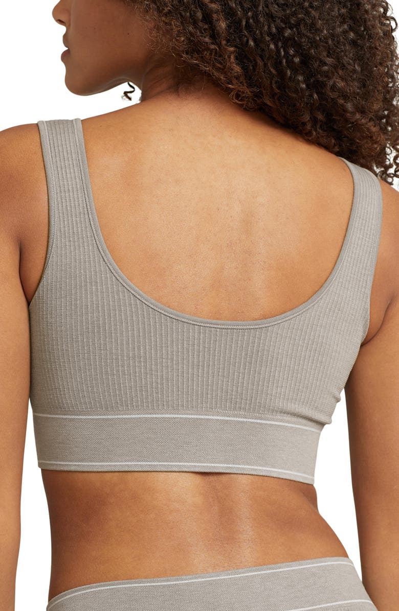 Polo Ralph Lauren Ribbed Square Neck Bralette, Alternate, color, 