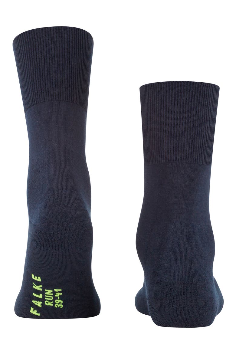 Gender Inclusive Run Crew Socks, Alternate, color, MARINE