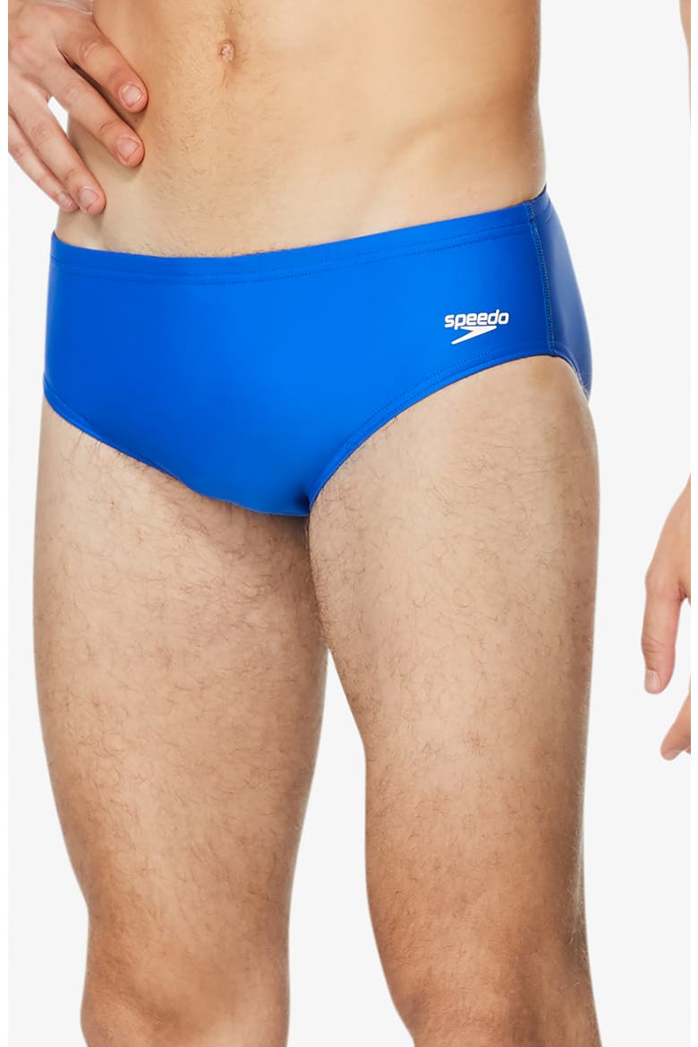 Solid Swim Briefs, Main, color, NEW SAPPHIRE