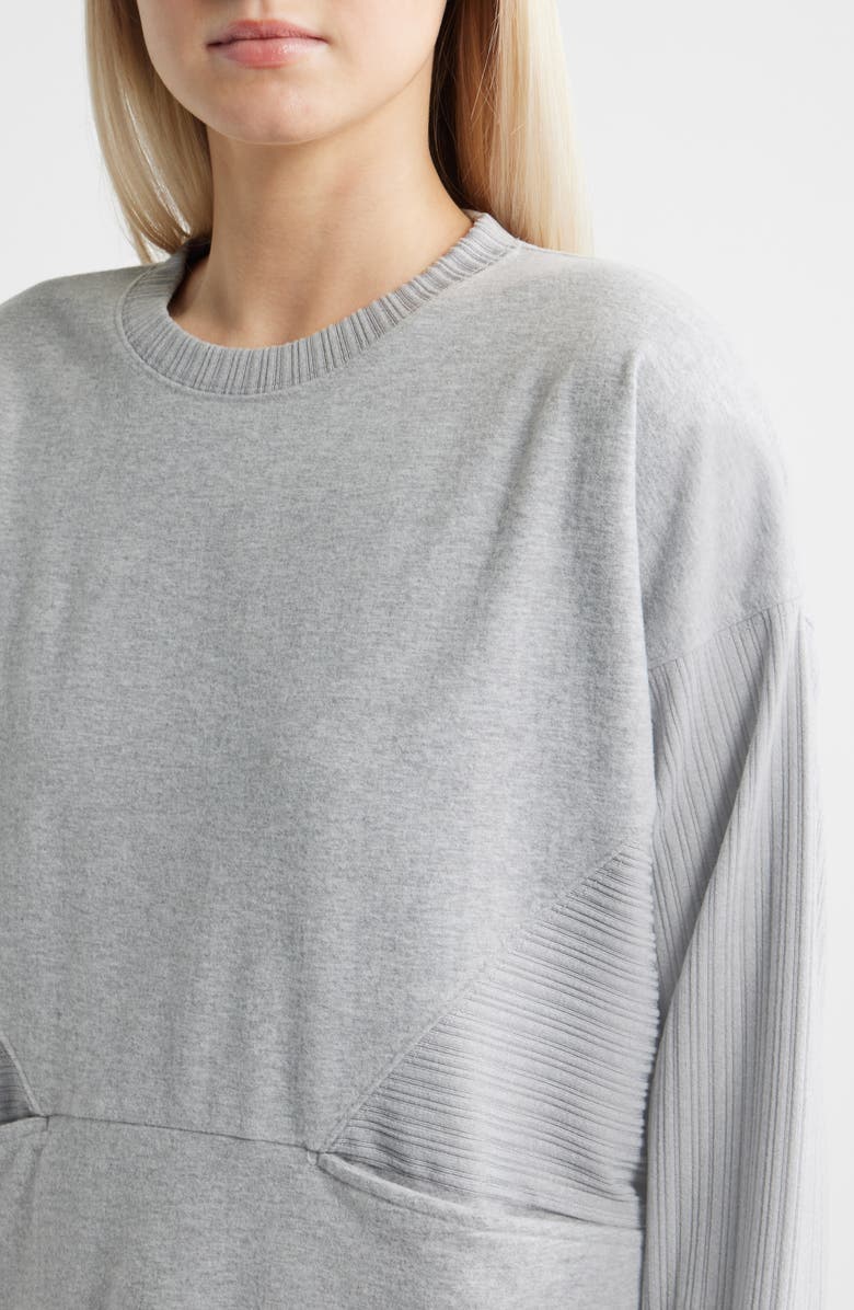 Rip Curl Cozy Fleece Sweatshirt, Alternate, color, Grey Marle