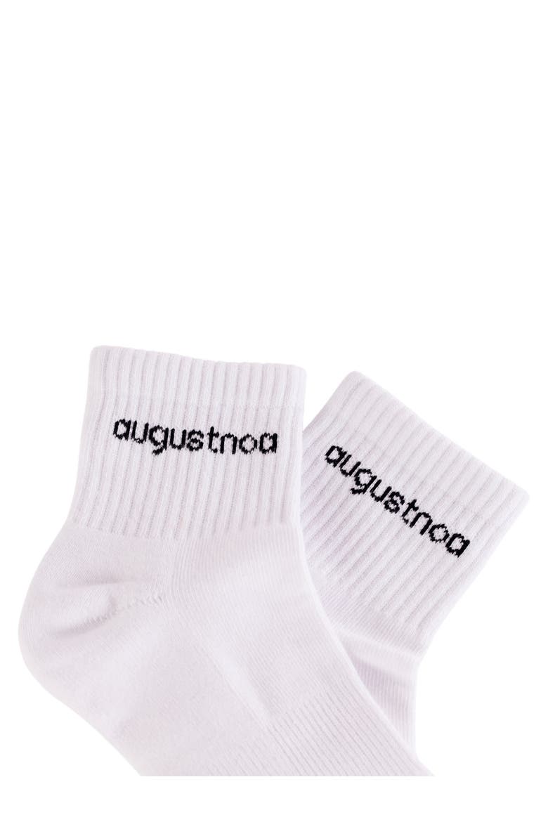 Best Ankle Socks, Alternate, color, White 3 Pack