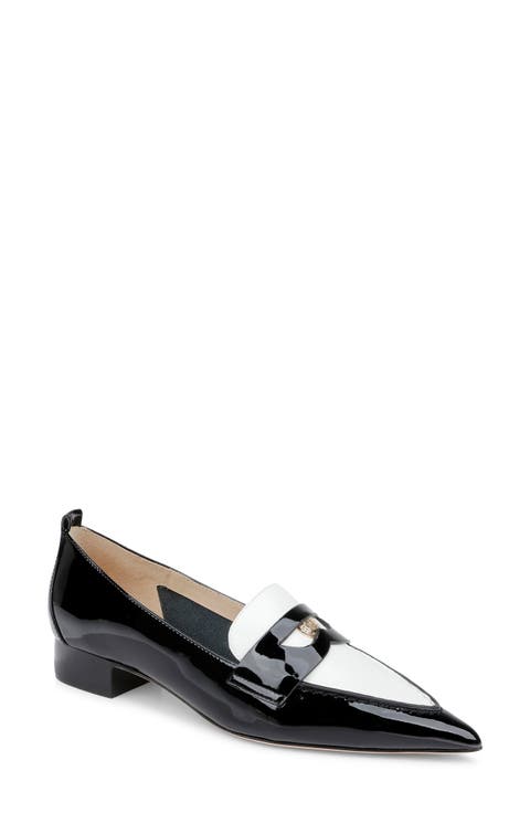 Maelys Pointed Toe Penny Loafer (Women)