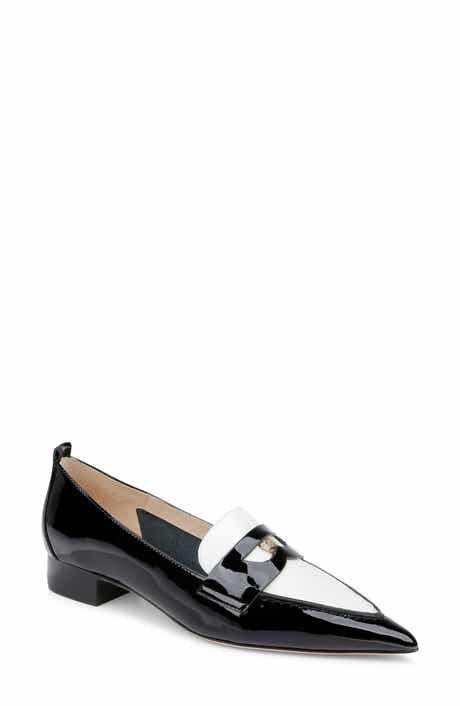 L'AGENCE Maelys Pointed Toe Penny Loafer
