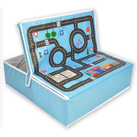 Pop it Up Garage With Road Playmat And Storage