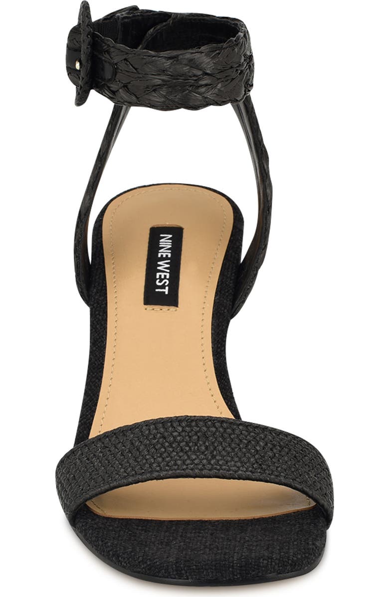 Nine West Nerisa Ankle Strap Espadrille Wedge Sandal, Alternate, color,