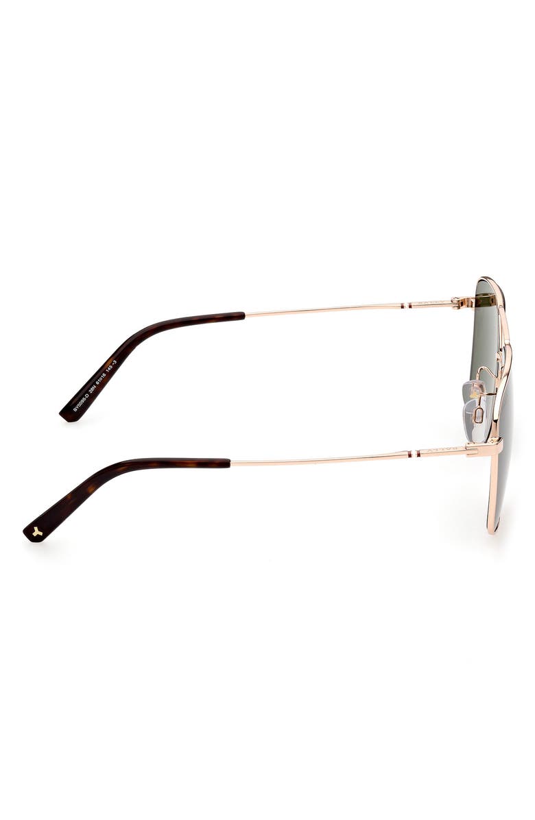 Bally 61mm Aviator Sunglasses, Alternate, color,