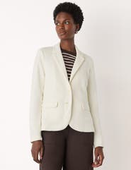 Whistles Slim Jersey Blazer