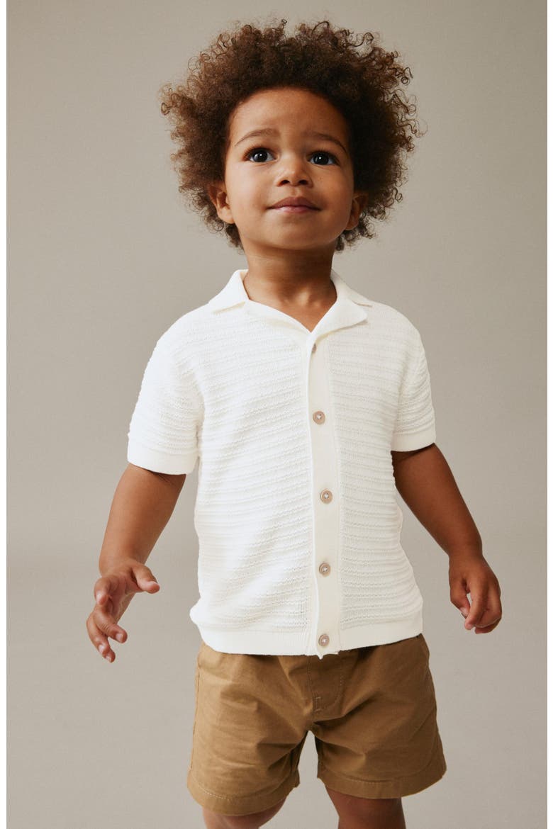 Kids' Collar Cardigan, Alternate, color, NEUTRAL